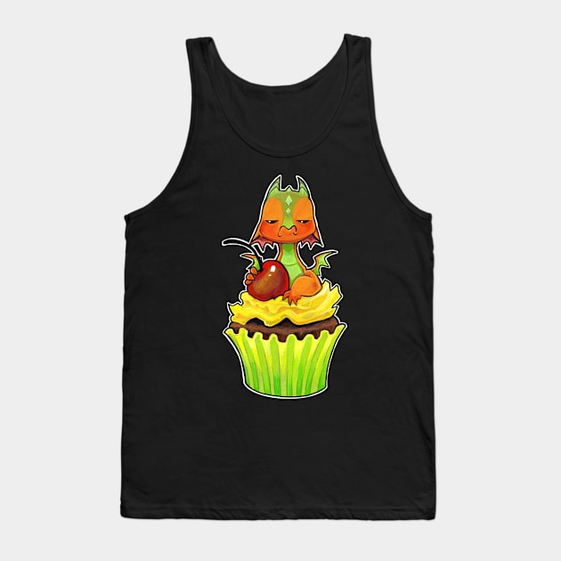 Cupcake dragon sour cherry Tank Top by BiancaRomanStumpff